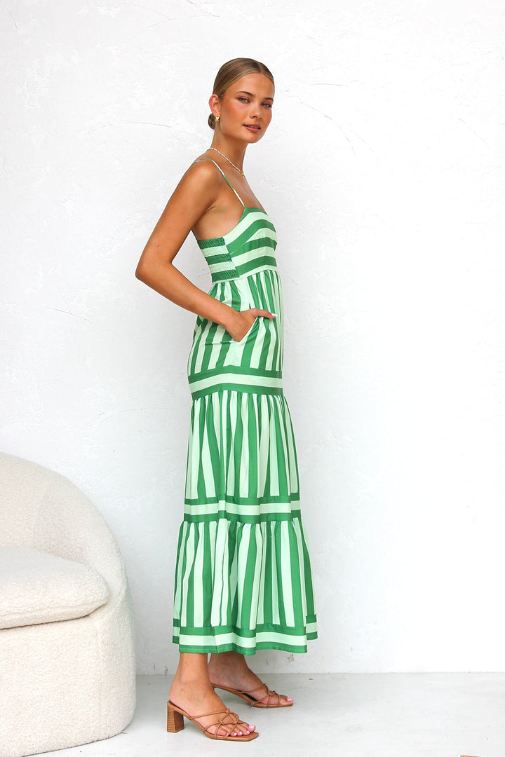 Onaha - Maxikleid mit Spaghettiträgern