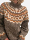 Lene | Isländischer Pullover mit Rollkragen