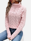 Kirsten | Kabelstrickpullover mit Rollkragen – Damen