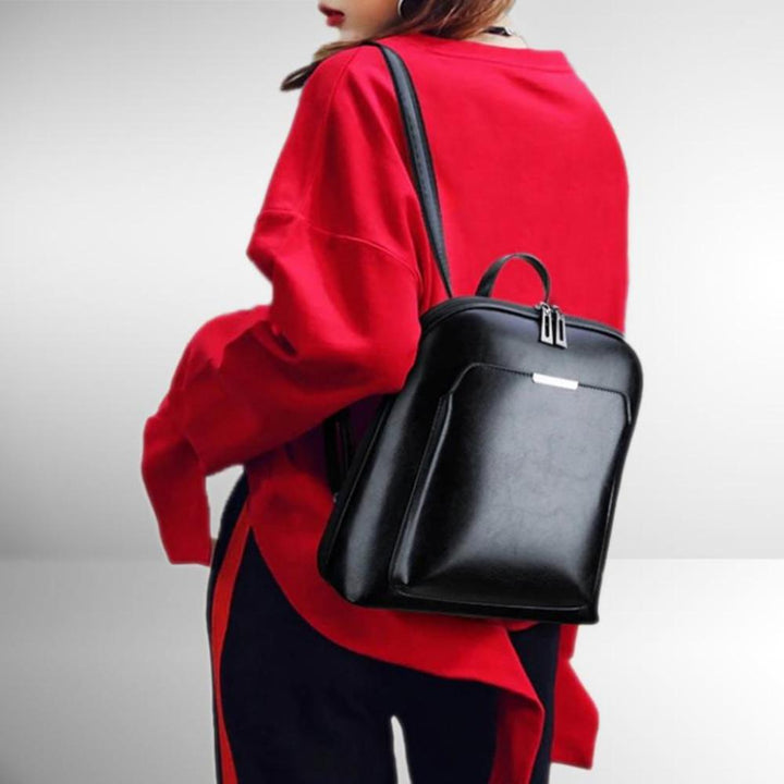 Saskia – Klassischer Doppeltaschen-Rucksack