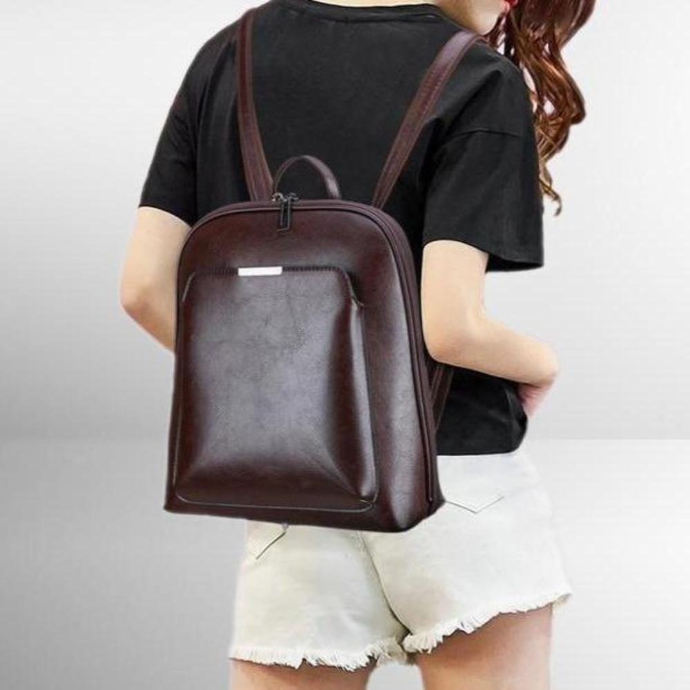 Saskia – Klassischer Doppeltaschen-Rucksack