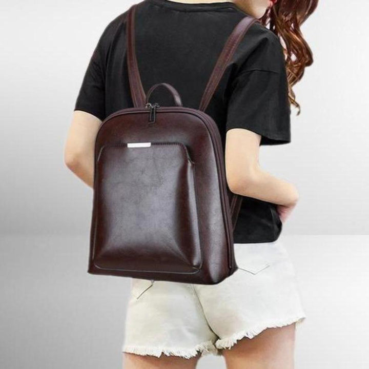 Saskia – Klassischer Doppeltaschen-Rucksack