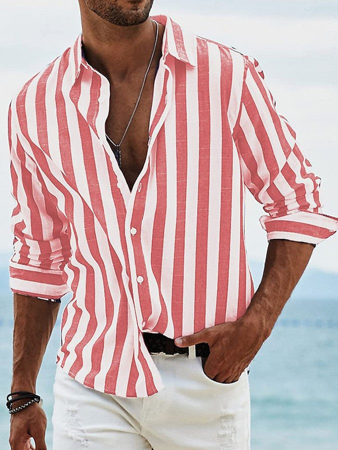 Michael | Riviera Streifenhemd