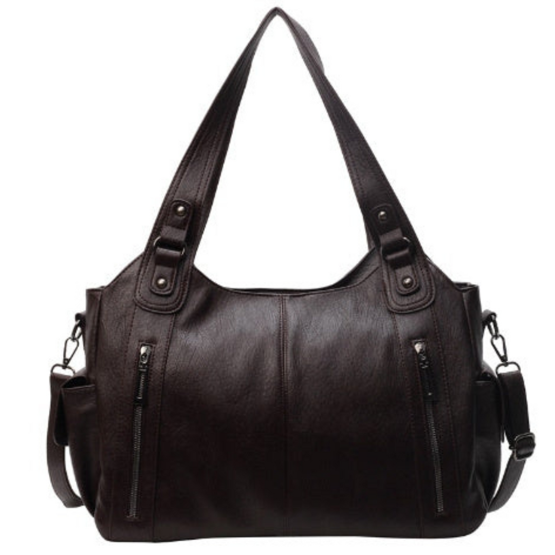 Amira - Leder Tote Bag