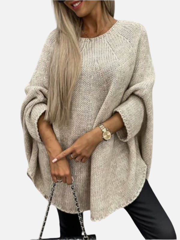Maria | Oversize Strickponcho, Poncho Sweater