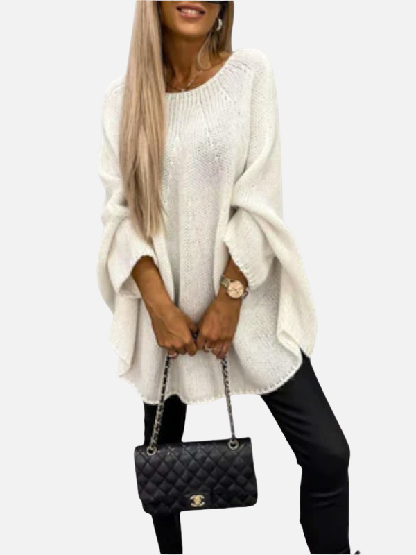 Maria | Oversize Strickponcho, Poncho Sweater