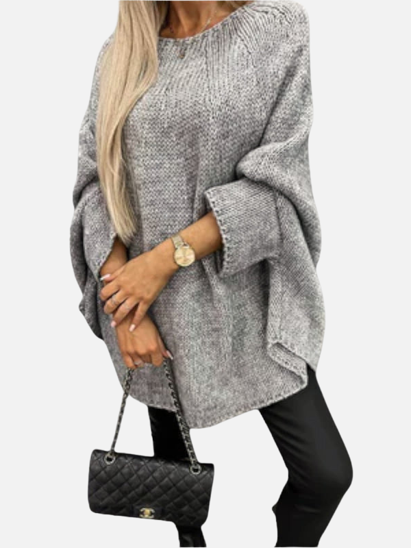 Maria | Oversize Strickponcho, Poncho Sweater