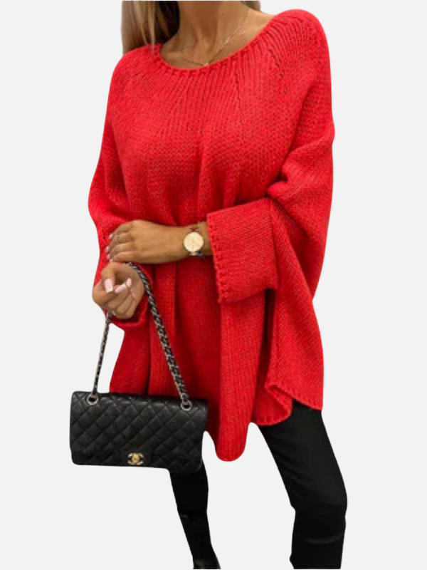 Maria | Oversize Strickponcho, Poncho Sweater