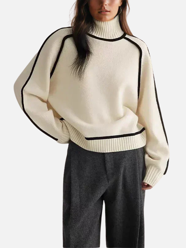 Ida | Rollkragenpullover aus weichem Feinstrick