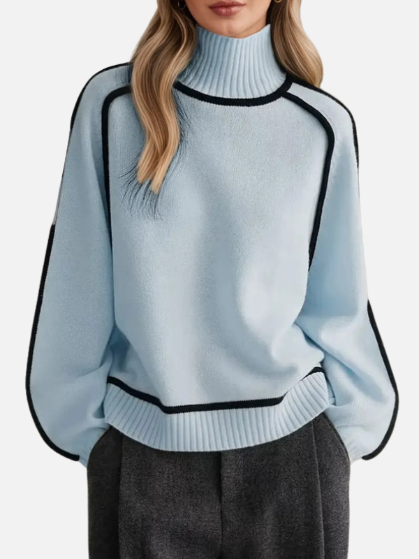 Ida | Rollkragenpullover aus weichem Feinstrick