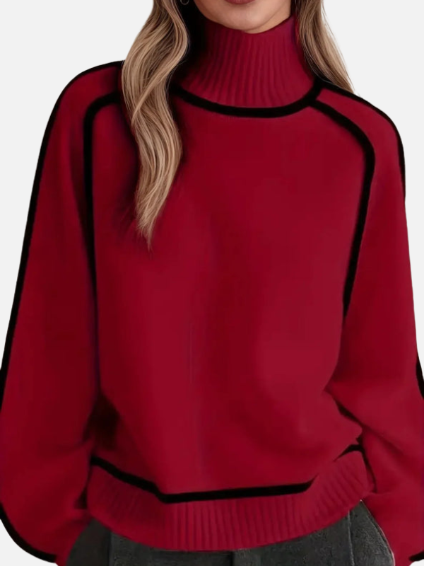 Ida | Rollkragenpullover aus weichem Feinstrick