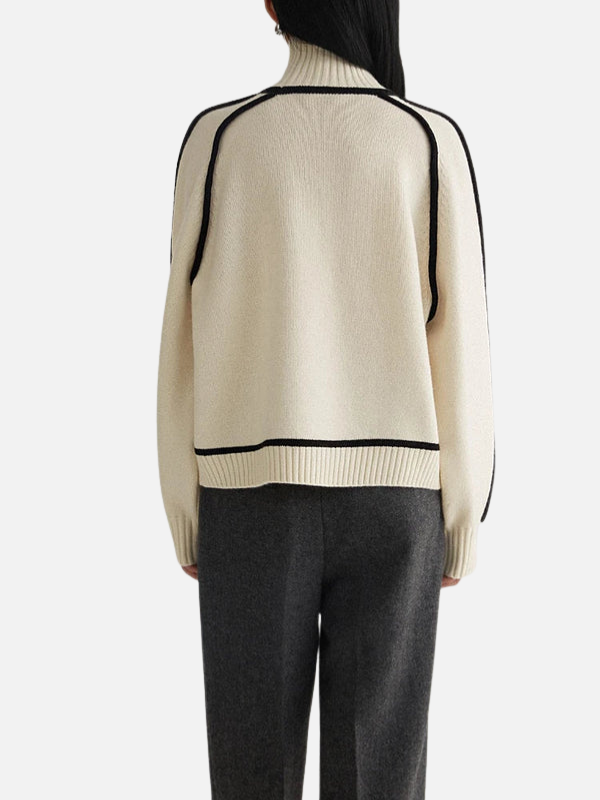 Ida | Rollkragenpullover aus weichem Feinstrick