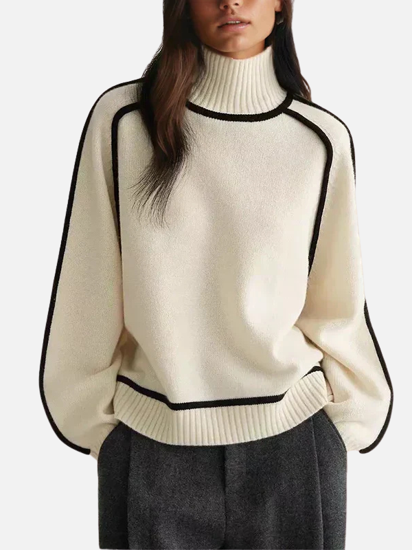 Ida | Rollkragenpullover aus weichem Feinstrick