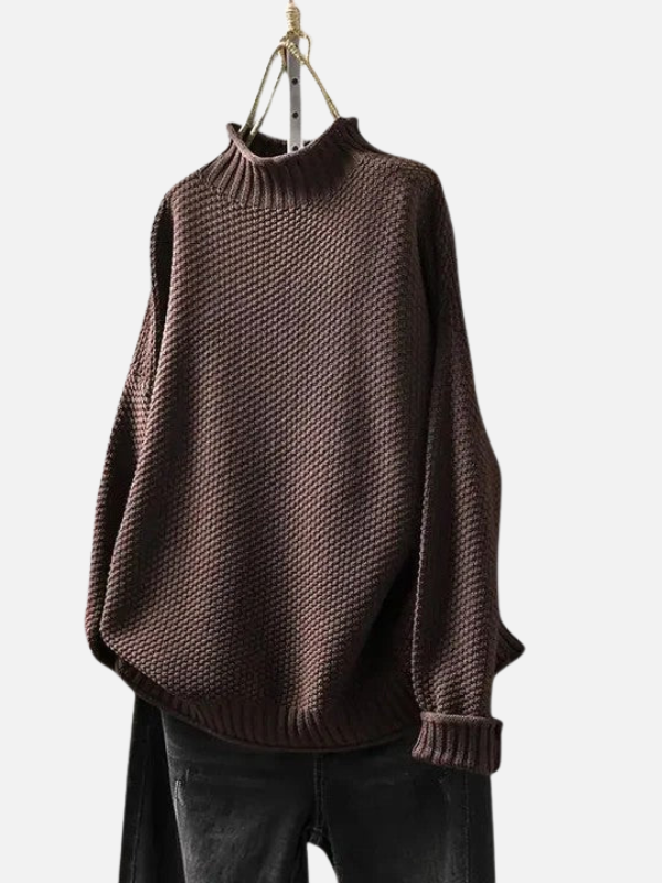 Karen | Rollkragenpullover aus weichem Grobstrick
