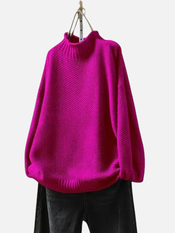 Karen | Rollkragenpullover aus weichem Grobstrick