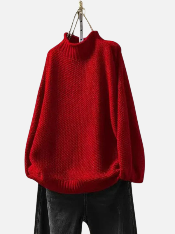 Karen | Rollkragenpullover aus weichem Grobstrick