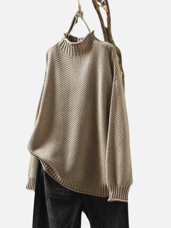 Karen | Rollkragenpullover aus weichem Grobstrick