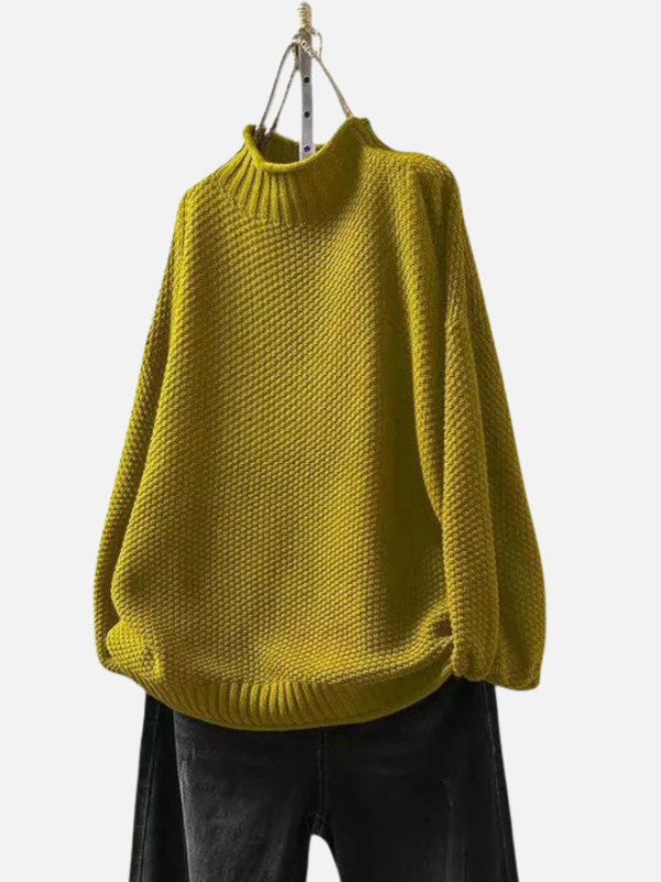 Karen | Rollkragenpullover aus weichem Grobstrick