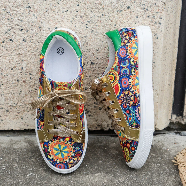 Iris | Chaussures basses imprimées