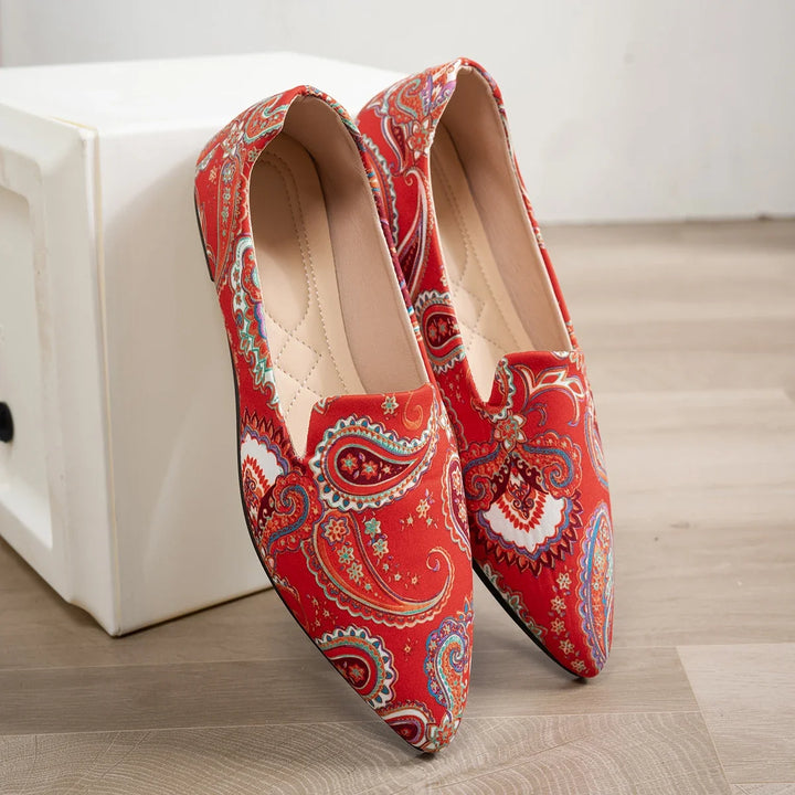 Brittany | Boho Paisley Spitz-Zeh Loafers
