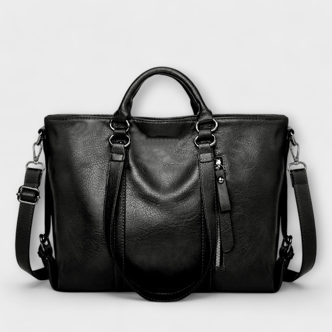 Zephyra - Große Lederhandtasche