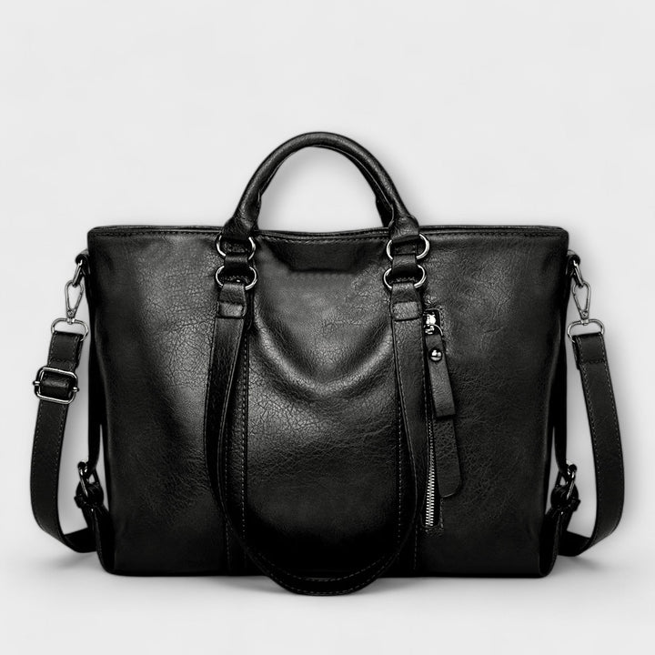 Zephyra - Große Lederhandtasche
