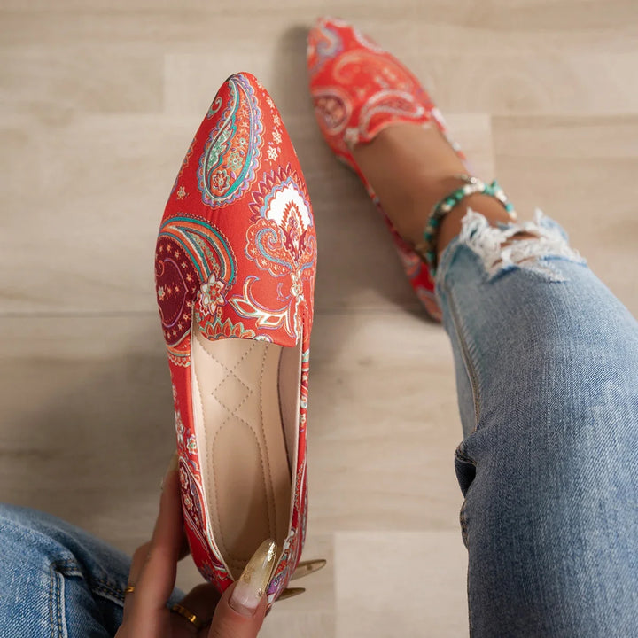 Brittany | Boho Paisley Spitz-Zeh Loafers