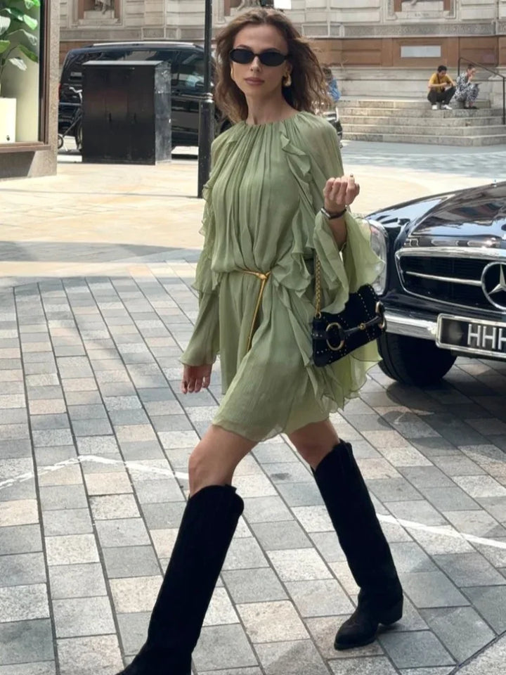 Kim - Traumhaft fliessendes Minikleid