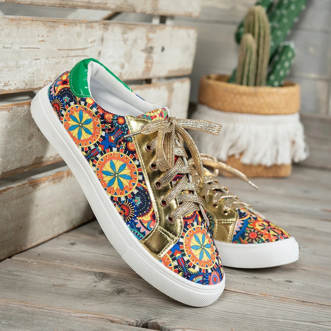 Iris | Chaussures basses imprimées