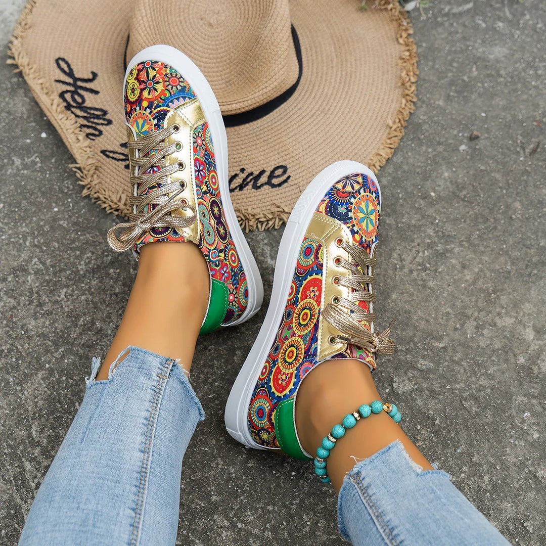Iris | Chaussures basses imprimées