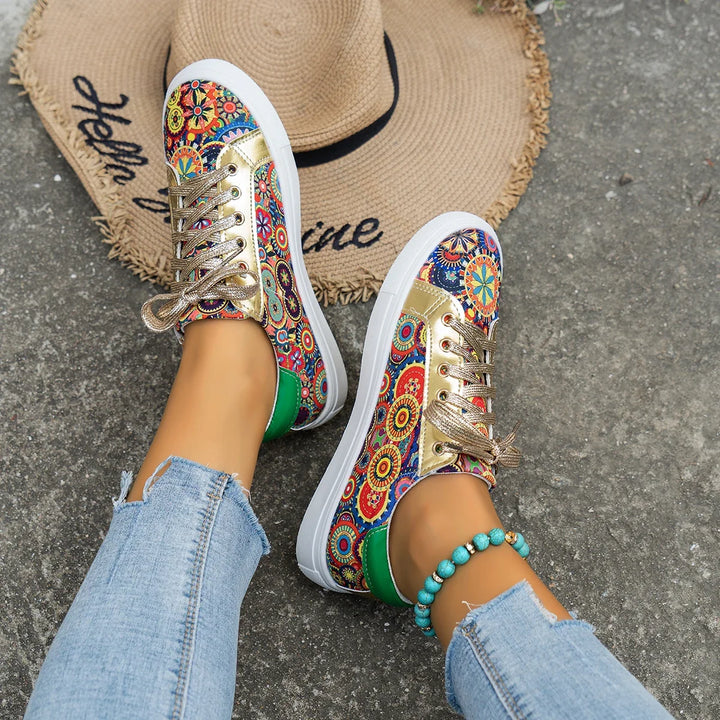 Iris | Chaussures basses imprimées