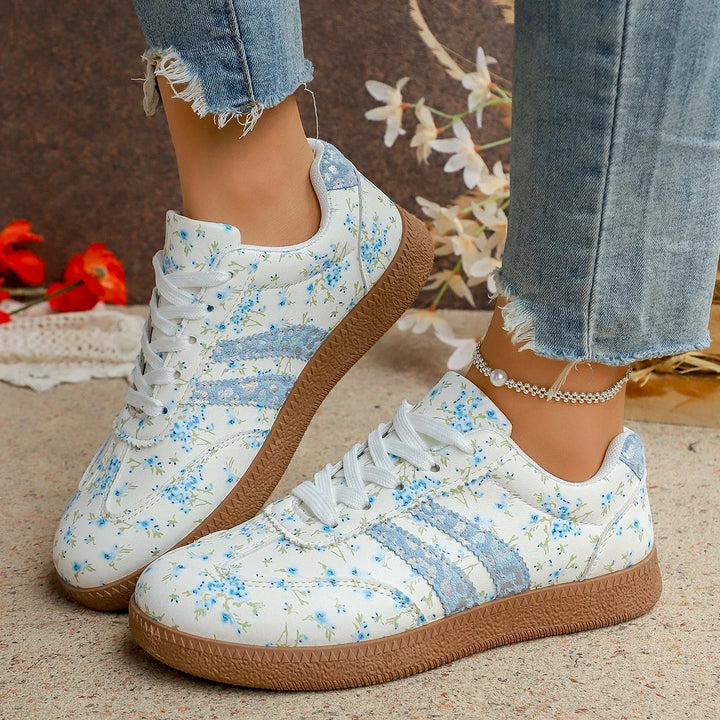 Evie | Leichte florale atmungsaktive Schuhe