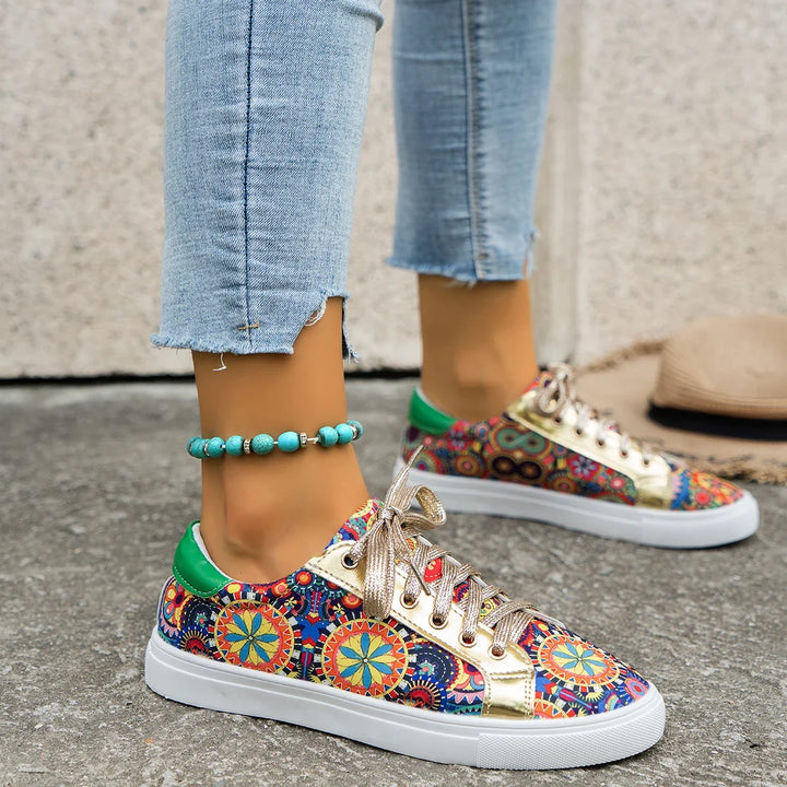 Iris | Chaussures basses imprimées