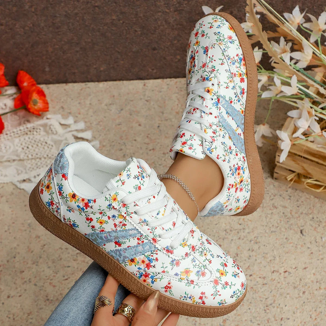 Evie | Leichte florale atmungsaktive Schuhe