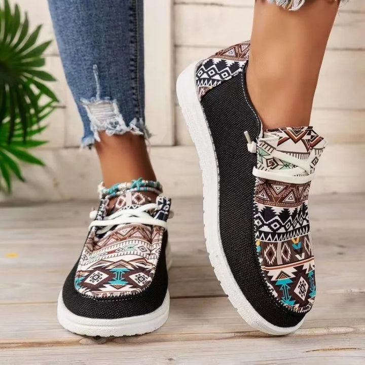 Ava | Orthopädische Gemusterte Sneakers
