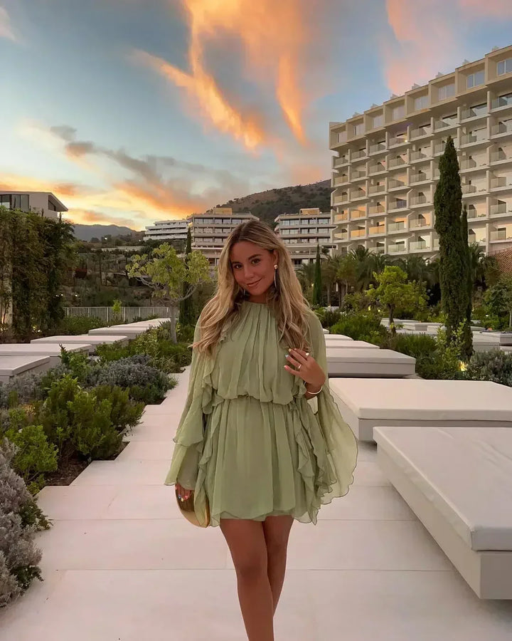 Kim - Traumhaft fliessendes Minikleid