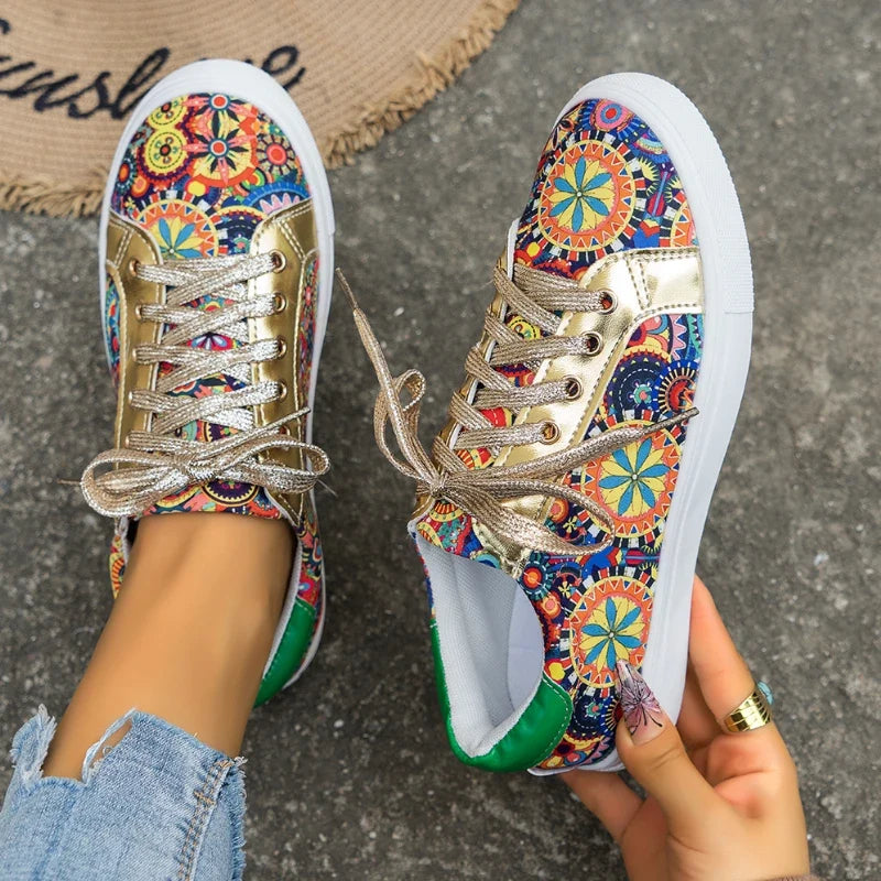 Iris | Chaussures basses imprimées