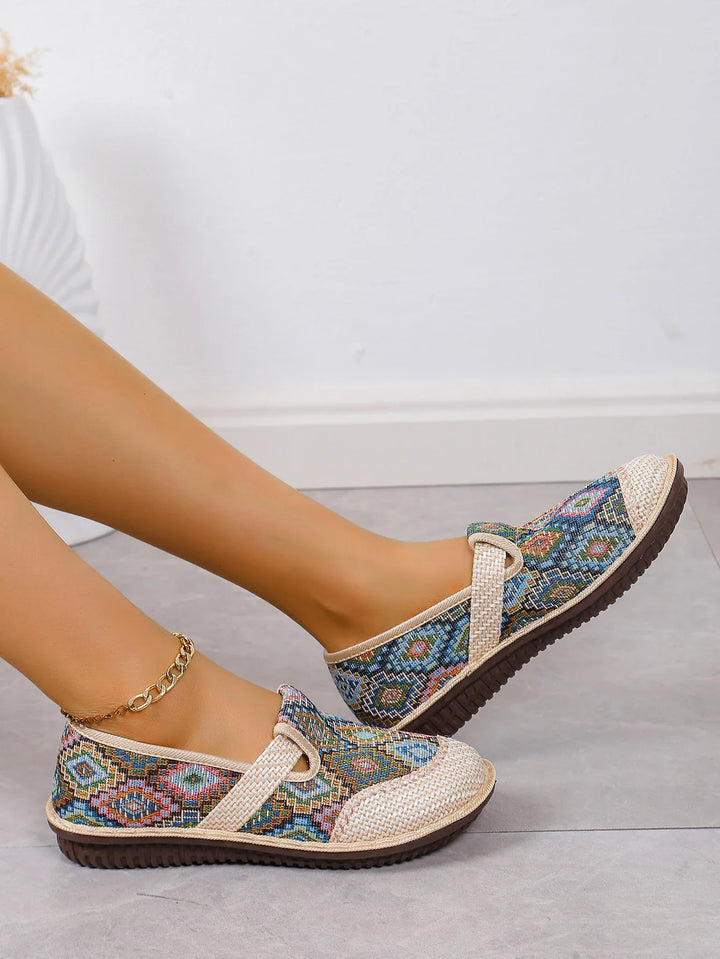Lorna | Leichte Boho-Walking-Sneaker