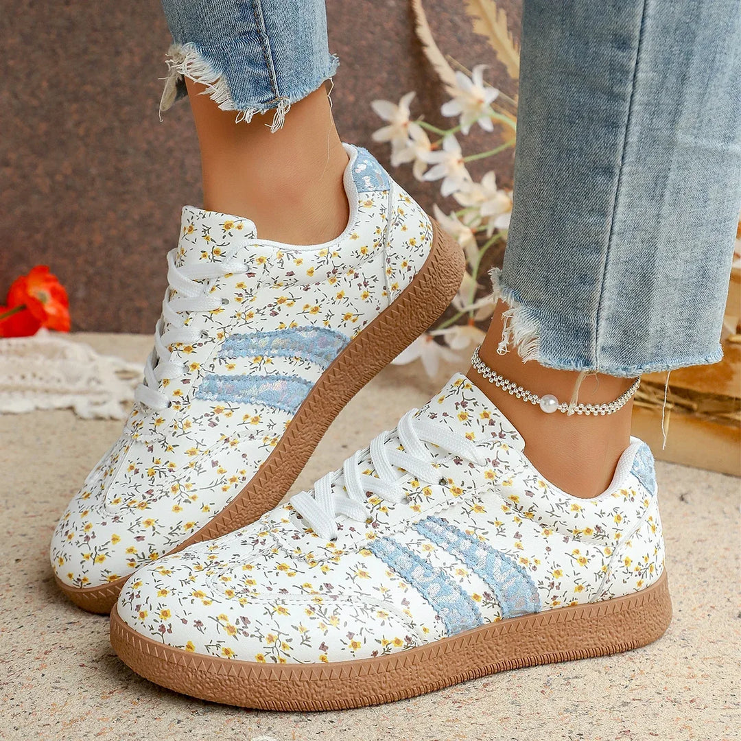 Evie | Leichte florale atmungsaktive Schuhe