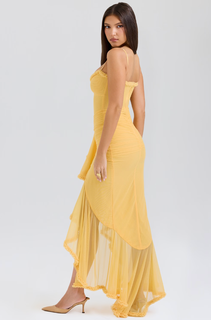 Edith - Charmantes Rüschenkleid