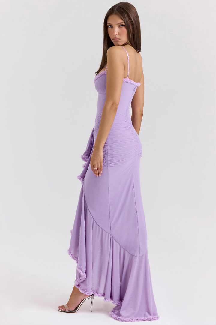 Edith - Charmantes Rüschenkleid