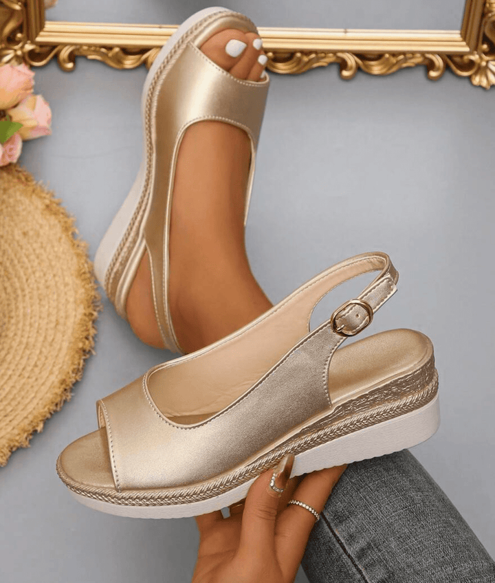 Chelsea | Orthopädische Slingback Espadrille Sandalen