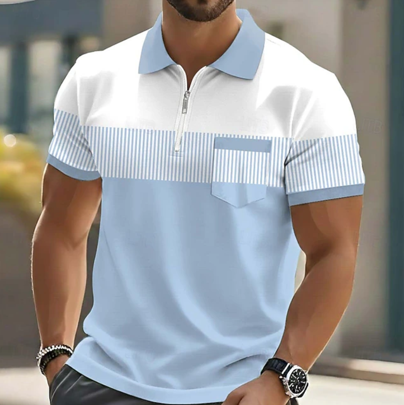Mason | Elegantes Zip-Polo