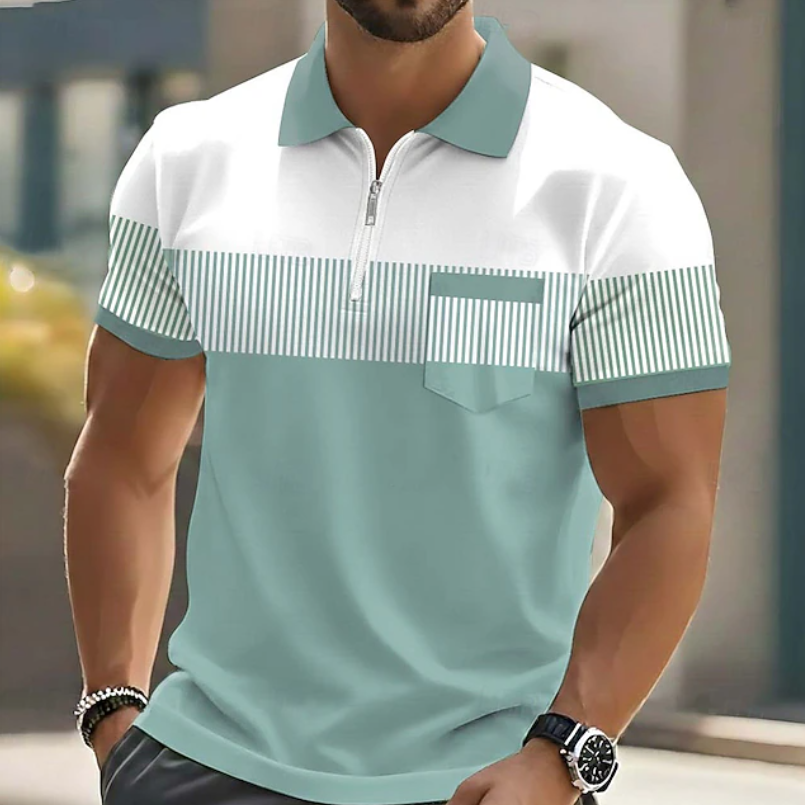 Mason | Elegantes Zip-Polo