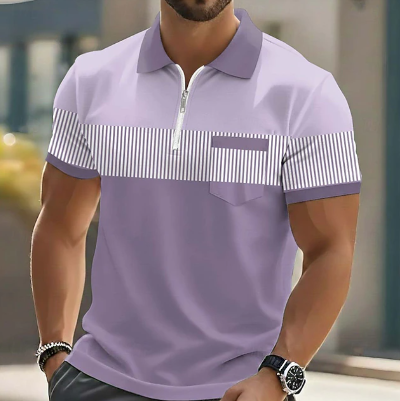Mason | Elegantes Zip-Polo