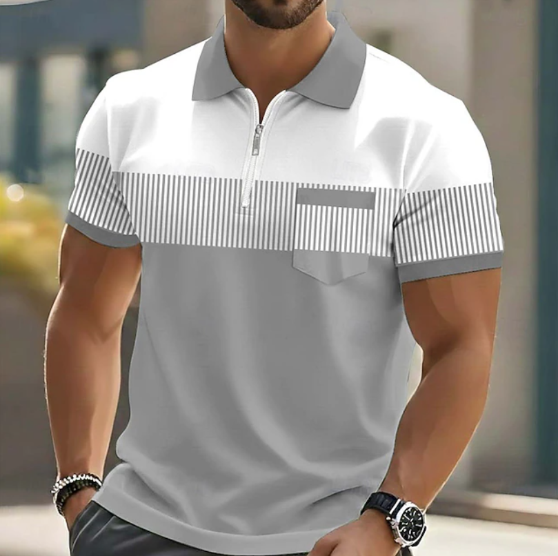 Mason | Elegantes Zip-Polo