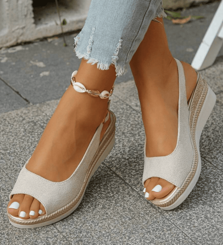 Chelsea | Orthopädische Slingback Espadrille Sandalen
