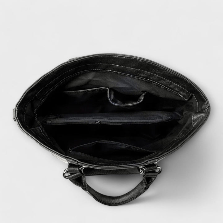 Zephyra - Große Lederhandtasche