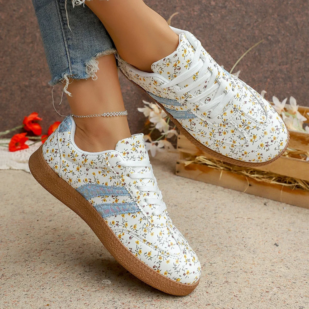 Evie | Leichte florale atmungsaktive Schuhe