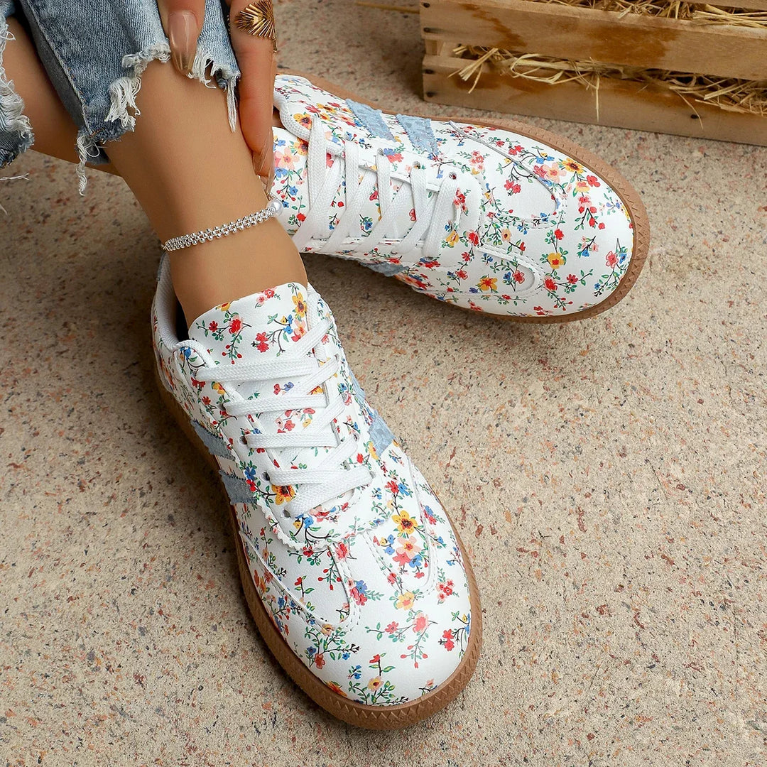 Evie | Leichte florale atmungsaktive Schuhe
